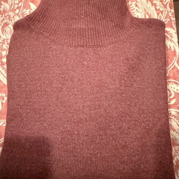 NWT 1. State from Macy's High Neck/Turtleneck Oversized Sweater in Rust - Picture 11 of 13